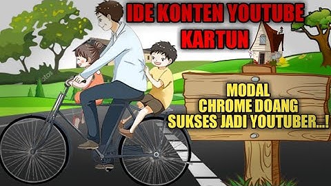 Rekomendasi ide konten youtube kartun untuk youtuber pemula