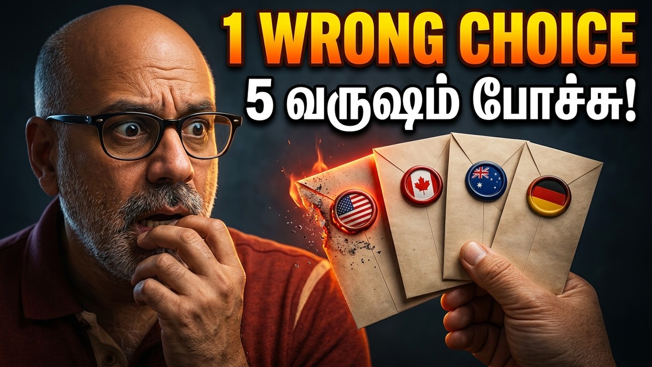 “USA? Canada? Germany? Australia? — 1 Wrong Choice… 5 varusham pochu!