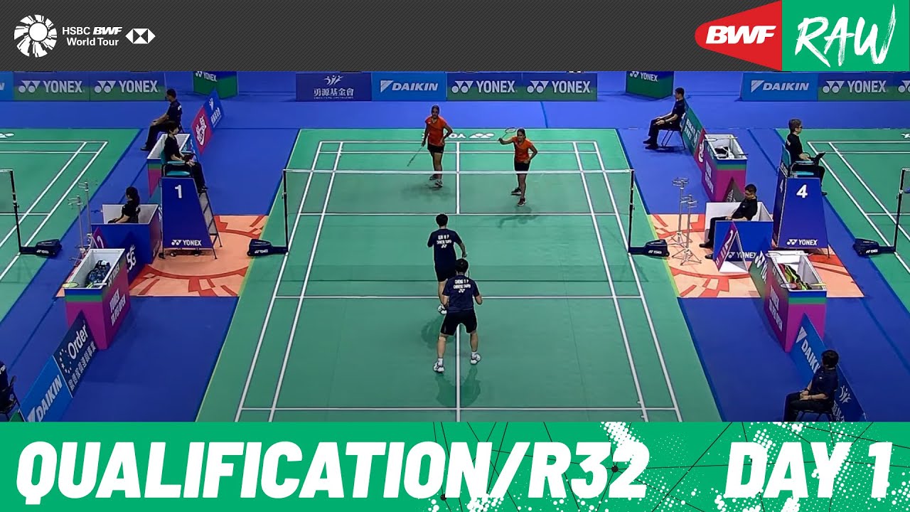 live streaming badminton court 1