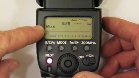 Canon 580EX II Flash 1