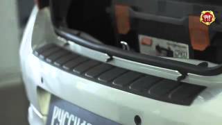 Накладка на задний бампер Renault Logan 2014 Накладка на задний бампер Renault Logan 2014
