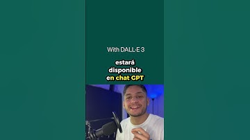 Chat GPT PUEDE GENERAR IMAGENES! Utilizando Dall- E 3