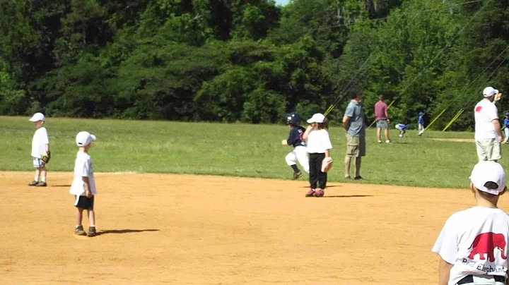 Reid Parrish Hits Home Run