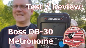 Boss DB-30 Dr. Beat Metronome - Review / Test