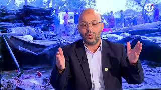 العائد من مخيمات اللاجئين الروهينغا أحمد براهيمي ضيف نشرة الجزائرية وان