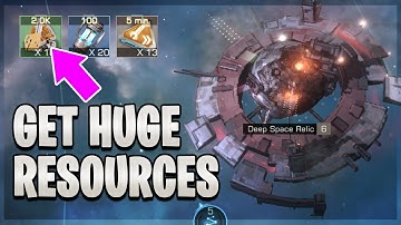How I got A lot of Resources in Minutes [ Rally Space Relics ] | Infininte Galaxy