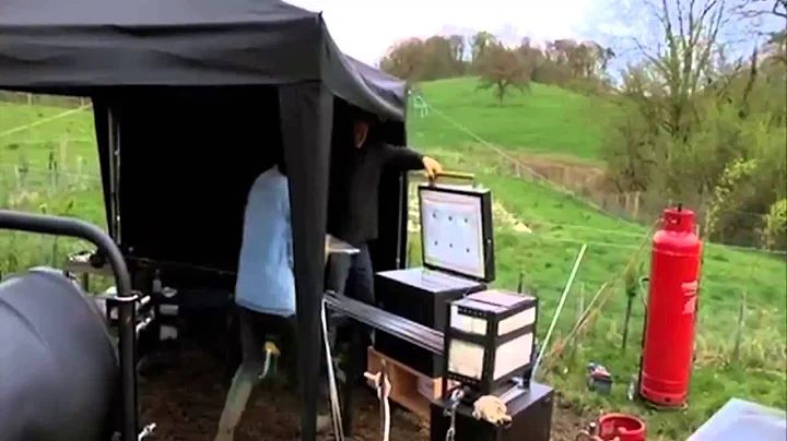 Making Glass for Kevin McCloud's 'Man Made Home'.mov