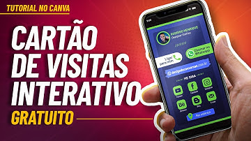 COMO FAZER CARTÃO DE VISITAS DIGITAL (Tutorial Completo)