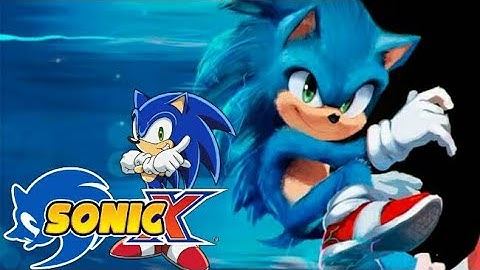 Sonic X live action intro (Sonic The Hedgehog 2020)