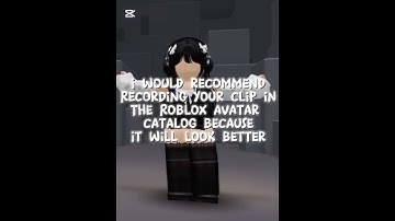 How to get a glossy avatar on CapCut! (Requested)