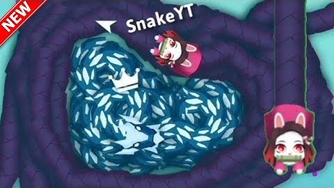 I Trapping Biggest Snake In Snake.Io! Epic SnakeIo Gameplay