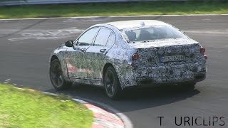 2016 BMW 7-series G11 continues testing its limits on the Nürburgring!