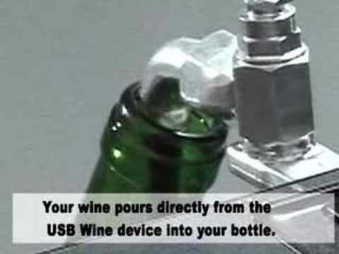 USB Wine, download wine straight from the vineyards !