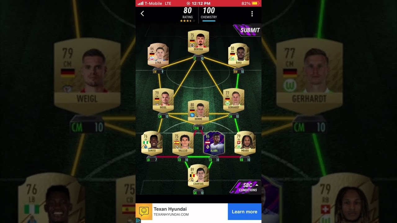 New flashback varane sbc madfut 22