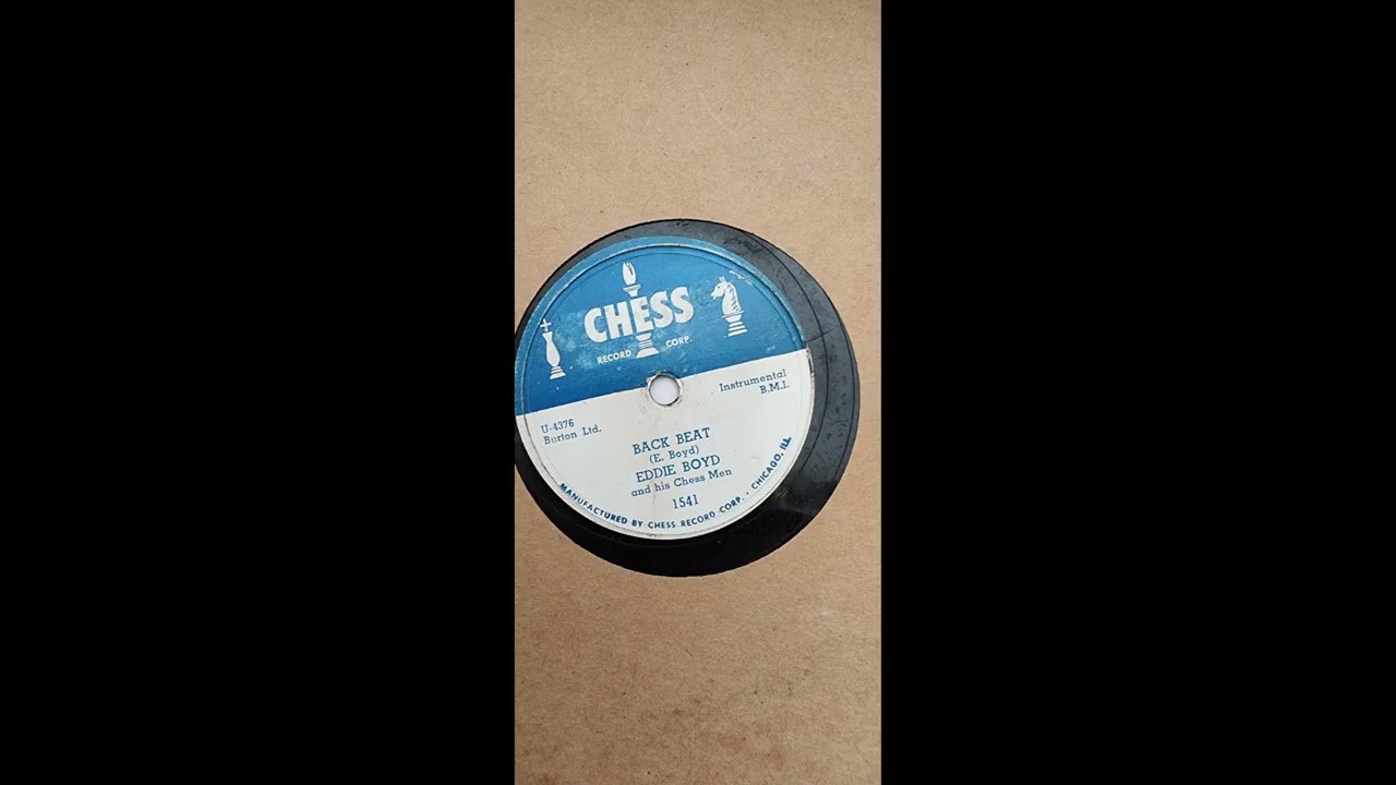 洋楽 Eddie Boyd And His Chess Men Eddie Boyd and His Chess Men — “Back Beat” Chess Records 1541