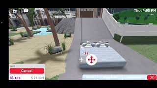 HOW TO MAKE SIMPLE CANOPY BED | ROBLOX BLOXBURG | ~ SIMPLYY_ONLY_NIYA ~ |