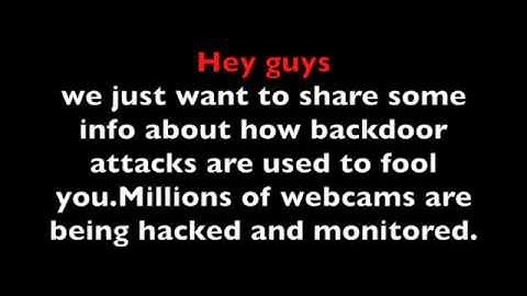 Android backdoor attacks   #Team_webster (SRM_Univ)