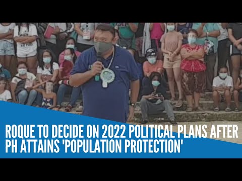 Roque to decide on 2022 political plans after PH attains 'population protection'