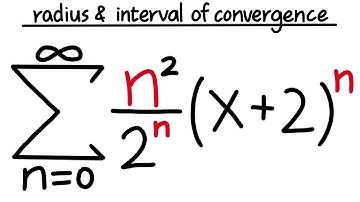 Radius and interval of convergence of a power series, using ratio test, ex#3