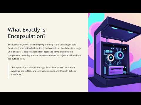 Capa de Introduction to Encapsulation in Object Oriented Programming (OOPS)