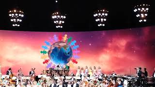 André Rieu, Emma Kok, sopranos, Platin Tenors, Heal the World by Michael Jackson, Leeds Arena 2024