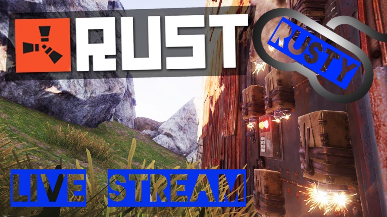 ϟ Rust ϟ Building my Shop AGAIN! - Live Stream - 