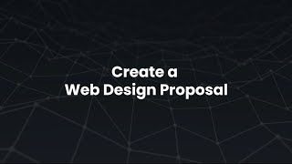How to Create a Web Design Proposal With Prospero