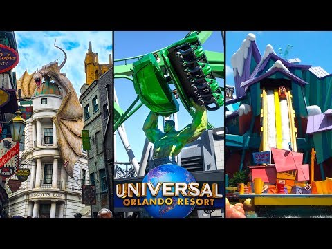 Video: Bedst fra Universal Studios Florida med børn