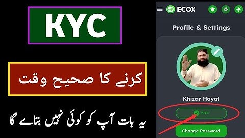 Ecox network kyc problem | Ecox green kyc | Ecox kyc | Ecox green kyc problem Solution
