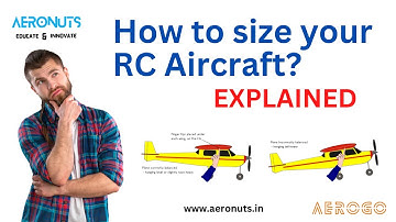 HOW TO SIZE THE WING and other control surfaces # How to calculate the Dimensions of RC Plane