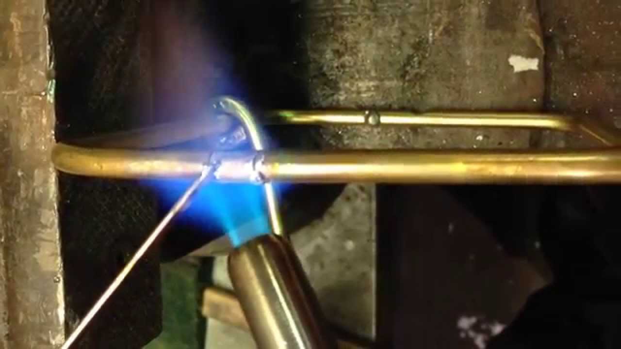 Sliver soldering a brass belt buckle YouTube