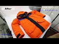 ノースフェイス Antarctica Parka アンタークティカ パーカ 染み抜き　クリーニング