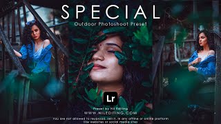 Special Outdoor Photoshoot Preset | Lightroom Presets DNG & XMP Free Download