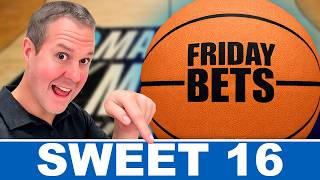 Friday March Madness Picks 🔥 Sweet 16 Betting Preview | NCAA Tournament Odds & Best Bets