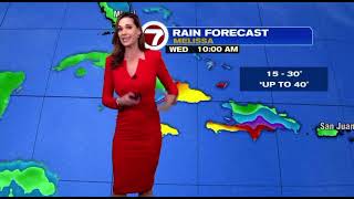 Meteorologist Melanie Black’s Boston Forecast October 26, 2025: Hurricane Melissa & Halloween storm 