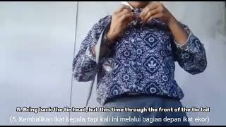 How to wear a tie correctly (Tugas procedure text)