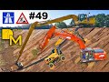 Baustellen-Wahnsinn Komatsu Long Reach Hitachi Zaxis Caterpillar Bagger Mega Autobahn Baustelle #49