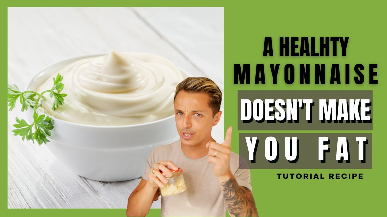 How To Make A Healthy Homemade Mayonnaise Keto Recipe YouTube