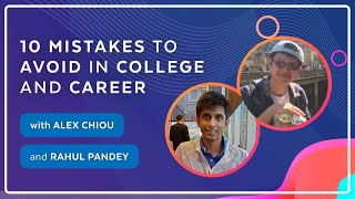 10 Mistakes to Avoid in College & Career - Only Guidance Video You Need