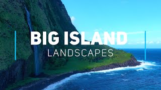 Big Island Landscapes by Drone | 1-Hour Breathtaking Beauty of Hawaii | 4K Relaxing  Aerial Views