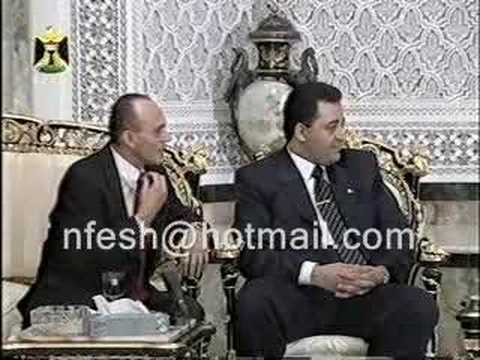 محمد صبحي ينافق صدام حسين