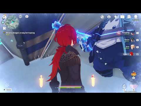 This Fatui fatso has no idea what to do on Kaeya and Diluc | Genshin Impact