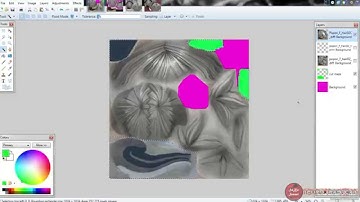 Working on [RED] Elin NO-Tail MOD in Paint.NET