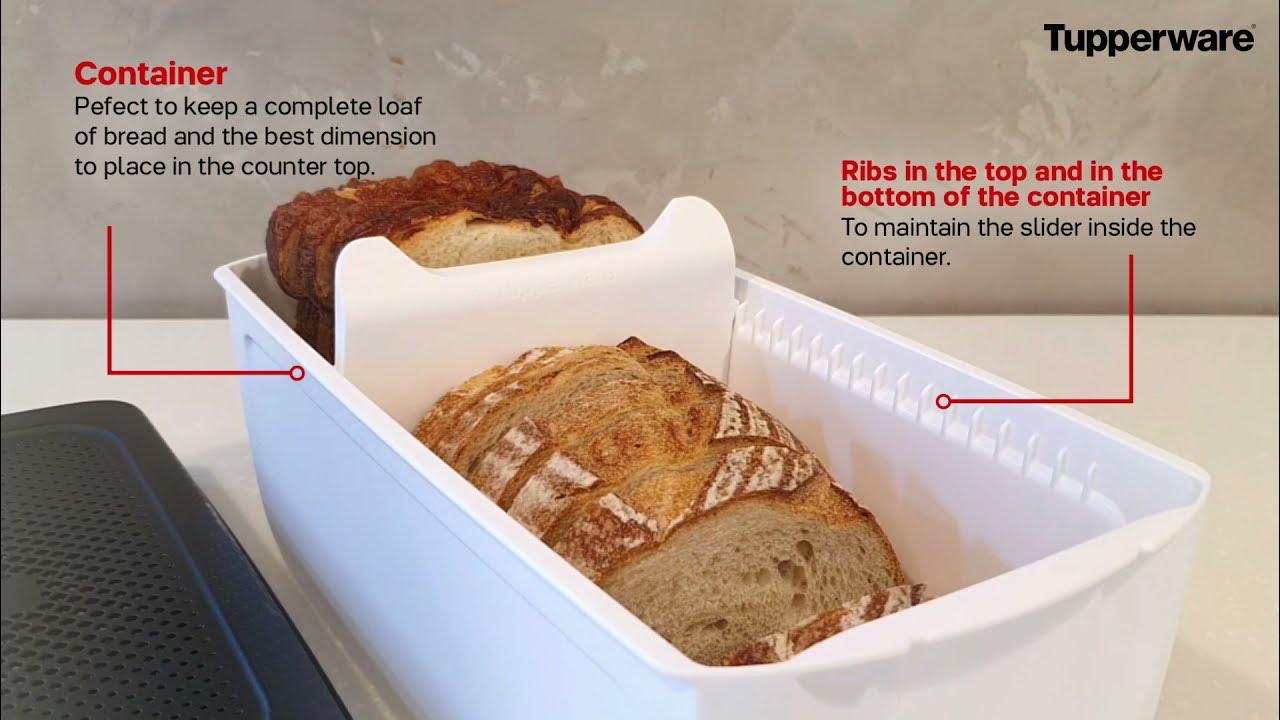 The Best Way To Store Bread Tupperware Bread Smart Junior