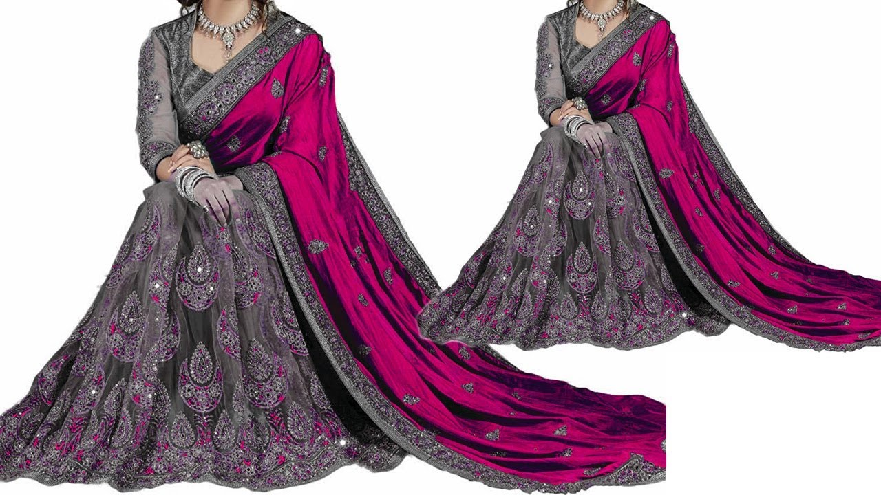 Buy Designer Party Wear Sarees / Saree online shopping / Cheapest saree rates