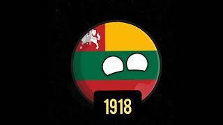 эволюция флага Литвы YouTube shorts countryballs