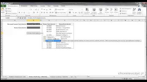 Kurs Excel Zaawansowany - [lekcja #4] - Funkcje INDEKS, PODAJ.POZYCJE