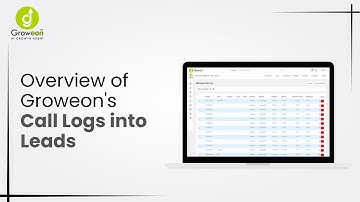 Turn Call Logs into Leads with Groweon CRM | Never Miss a Sales Opportunity!#crm #calllog