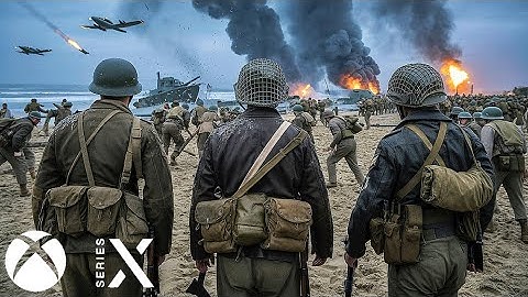 THE INVASION THAT CHANGED WORLD WAR II (Xbox Series X) D-Day – WWII Campaign [60FPS] Call of Duty