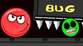 Красный ШАРИК сломал игру ЭТОТ УРОВЕНЬ НЕВОЗМОЖНО ПРОЙТИ Red Ball game